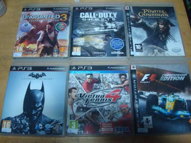 lote 6  jogos playstation 3 ps3