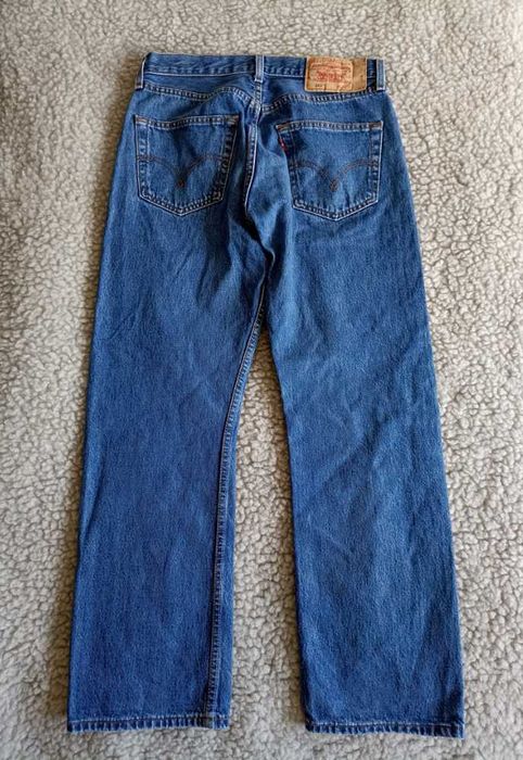 Jeansy Levi's 501 męskie niebieskie