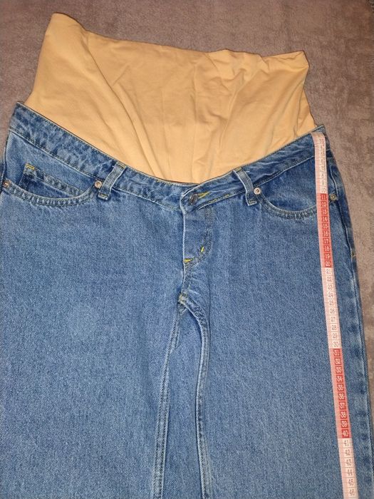 Джинси для вагітних, розмір S-М, колір синій, стан відмінний