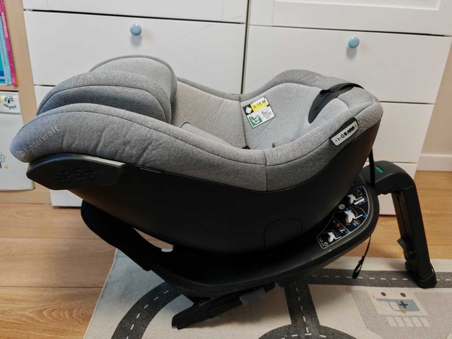 Fotelik Kinderkraft I-GUARD PRO obrotowy 360 (60-105 cm; 0-18kg)