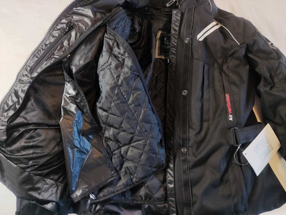 Casaco 3 camadas c/proteções mota scooter novo