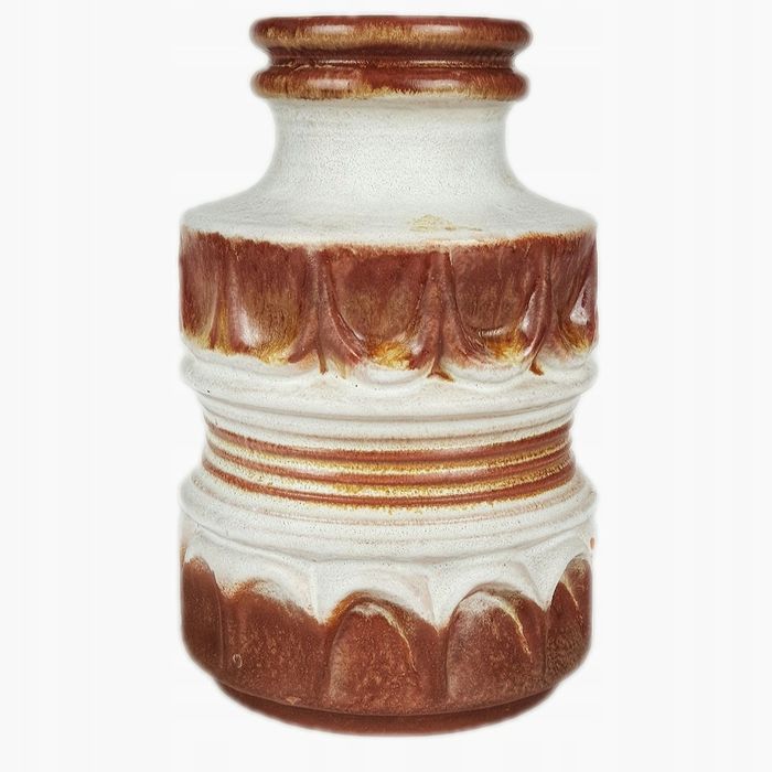 Oryginalny Ceramiczny Wazon Carstens Tonnieshof W- Germany Lata 60