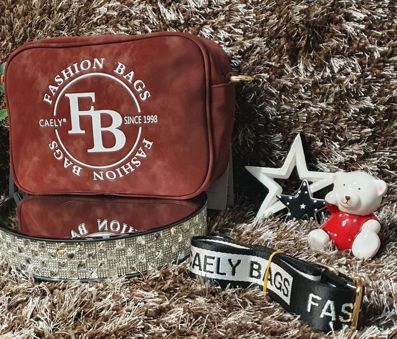 Torebka Damska Fashion Bags Bordowa