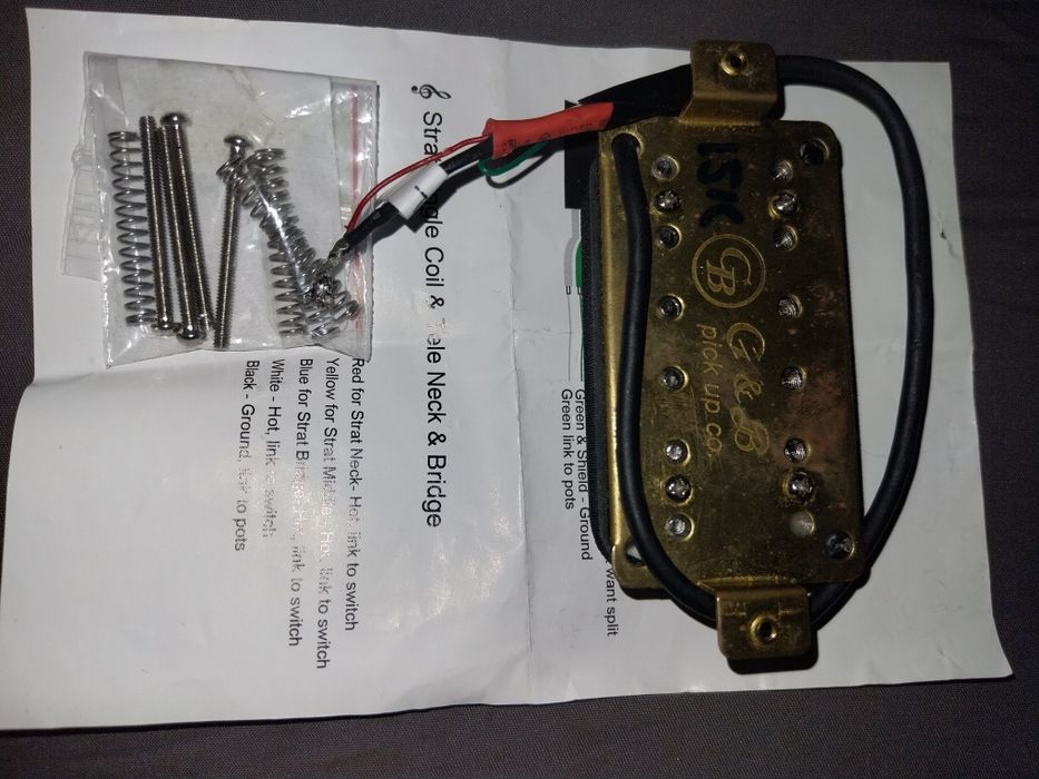 Humbucker para a ponte (bridge)