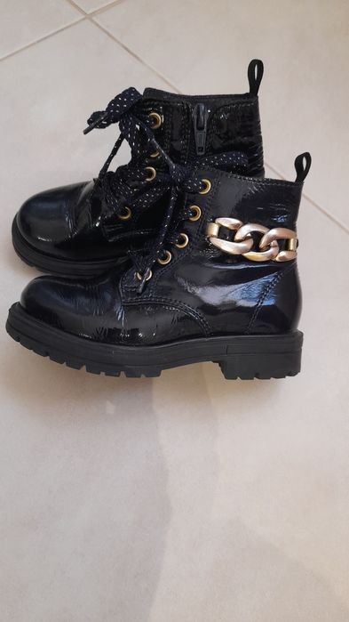Botas inverno azul escuro menina