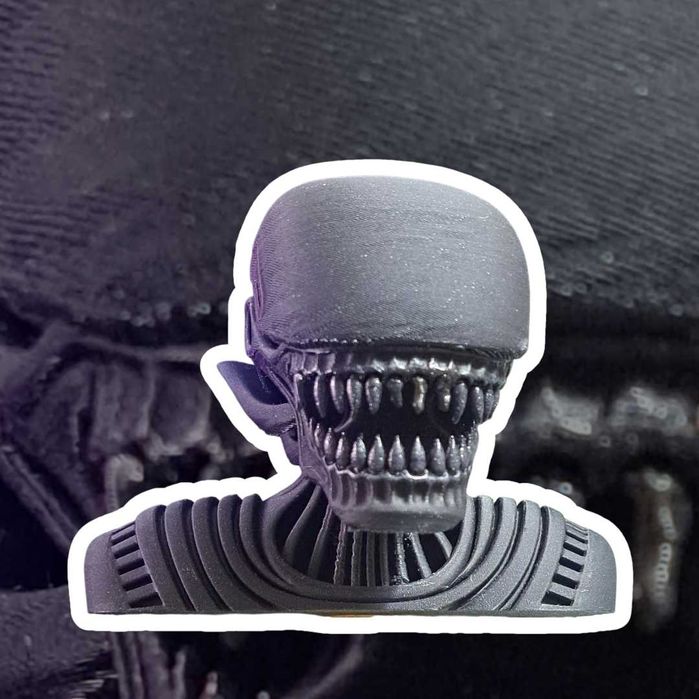 Pequeno busto do Alien