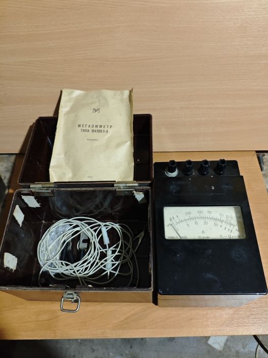 Мегаомметр типа М41001-5
