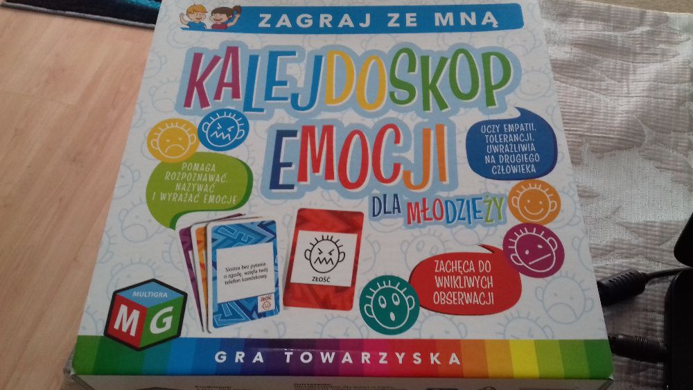 Gra edukacyjna "kalejdoskop emocji"