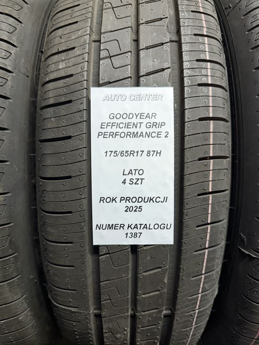 Opony letnie 175/65R17 87H GoodYear Efficient Grip | 2025 | NOWE AYGO