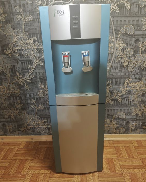 Водяний Кулер з ХОЛОДИЛЬНИКОМ Ecotronic Компресорний / Диспенсер
