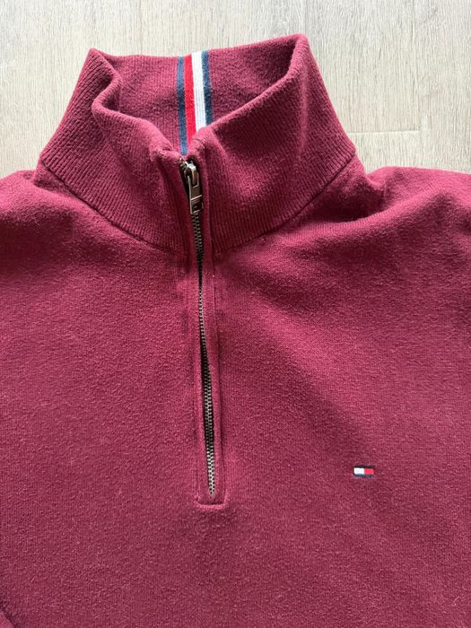Quarter-Zip Vermelho Tommy Hilfiger Homem