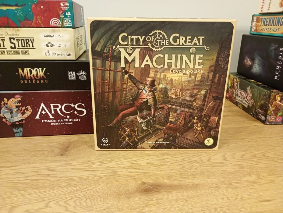 City Great Machinę - gra planszowa