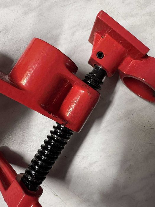 4 x Ściski Rurkowe 3/4" – Zestaw Szybkiego Zacisku do Drewna