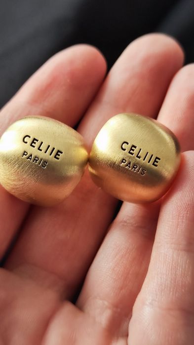 Kolczyki Premium nowe Celina stal pozłacana  łezki