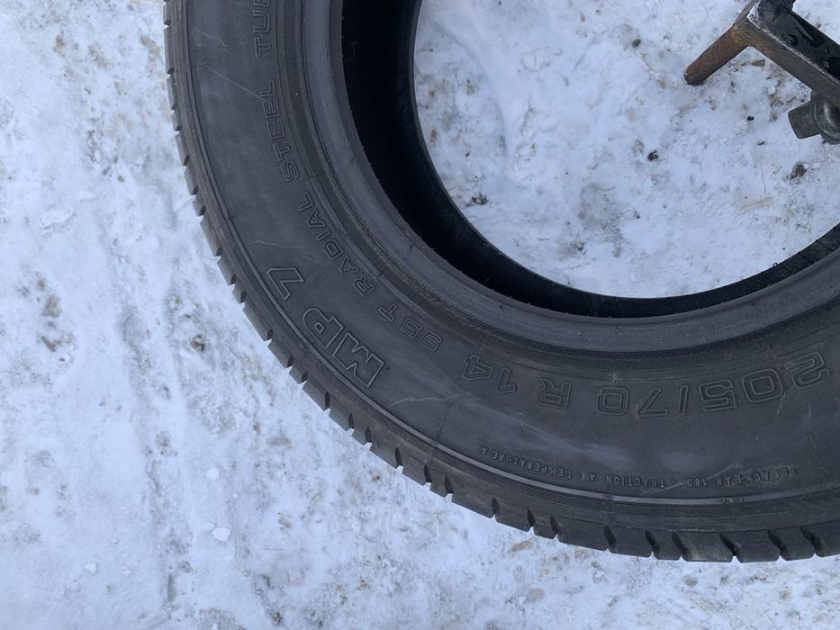 Шини 205/70 R14 пара Matador літо 6,4мм 2023р