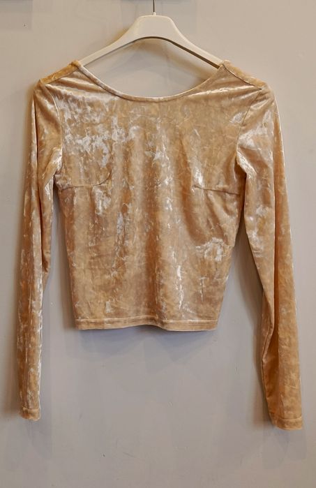 Bluzka xs 34 odkryte plecy