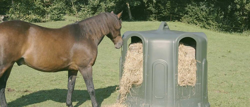 Paśnik na baloty, dla cieląt i koni, 5 stanowisk, Kerbl