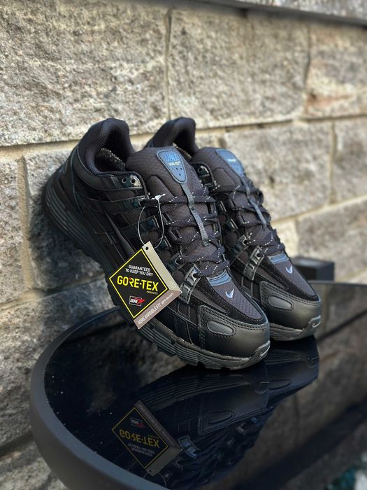 ‼️Кросівки Nike P-6000 All Black Gore-Tex