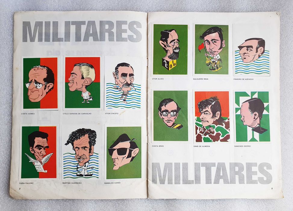 Antiga Caderneta Completa "Gente de quem se fala" ~  92 Cromos ~ RARA
