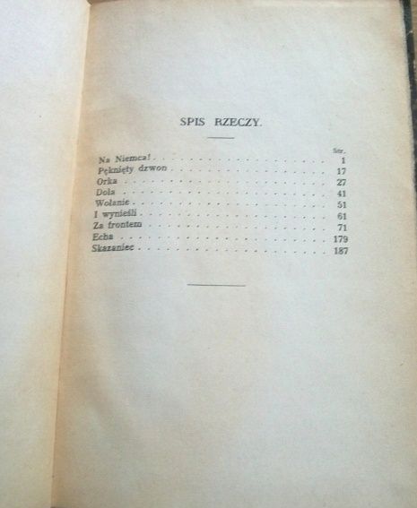 Wł. St. Reymont "Za frontem" 1919 - RZADKA