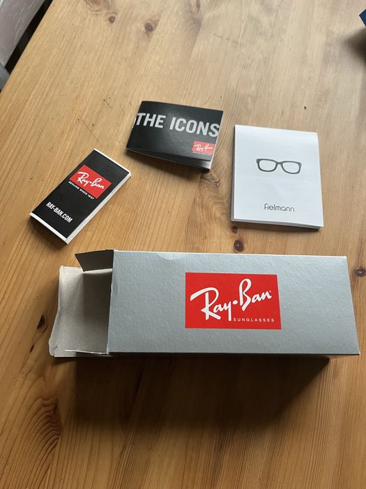 Pudelko na okulary Ray Ban oryginal