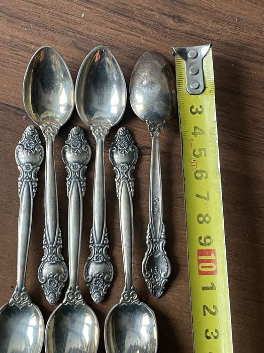 Ложки кофейные, мельхиор