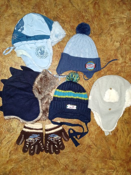 Зимові шапки для хлопчик/дівчинка