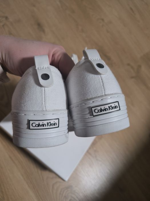 Calvin Klein Jeans tenisówki Zolah na platformie 
Tenisówki Zolah R0 B