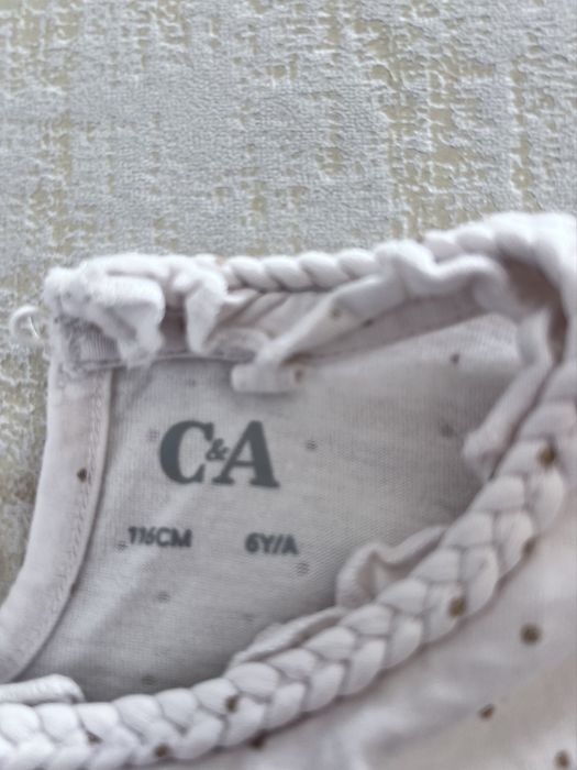 Blusa C&A menina 6 anos