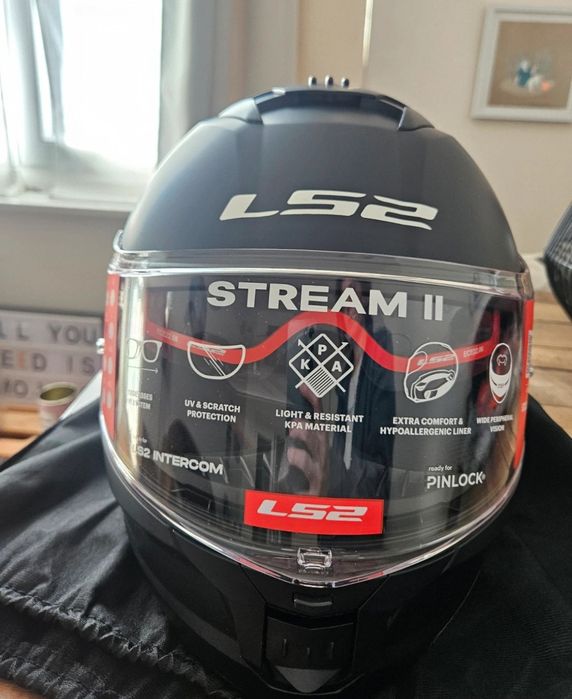 Capacete novo LS2 Stream 2 II tamanho adulto M