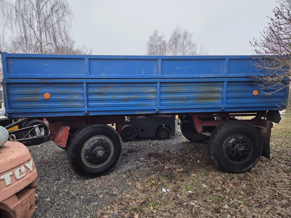 Przyczepa rolnicza Autosan d50 6t d46 4,5t do zboża transport laweta