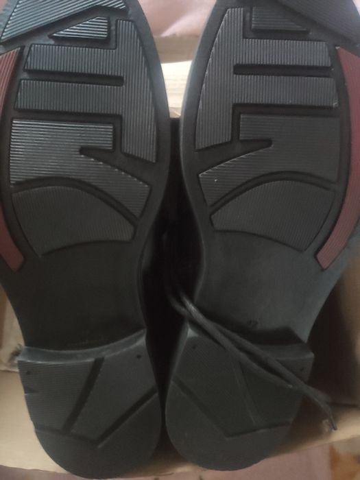 Ботинки кожаные зимние