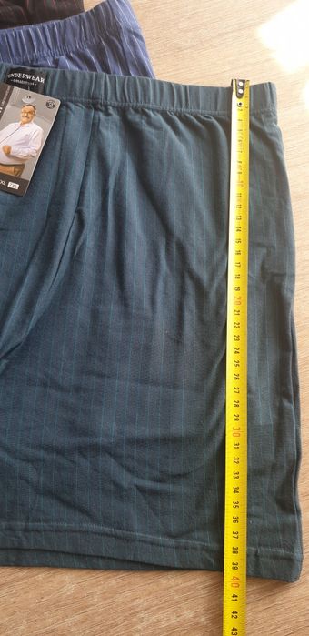 3×męskie duże bokserki bawełniane 7XL