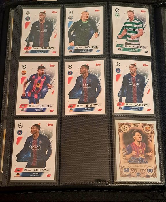 Cartas match attax 2026