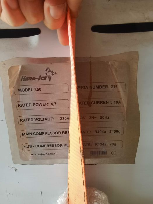 Maszyna do lodów świderków hard ice