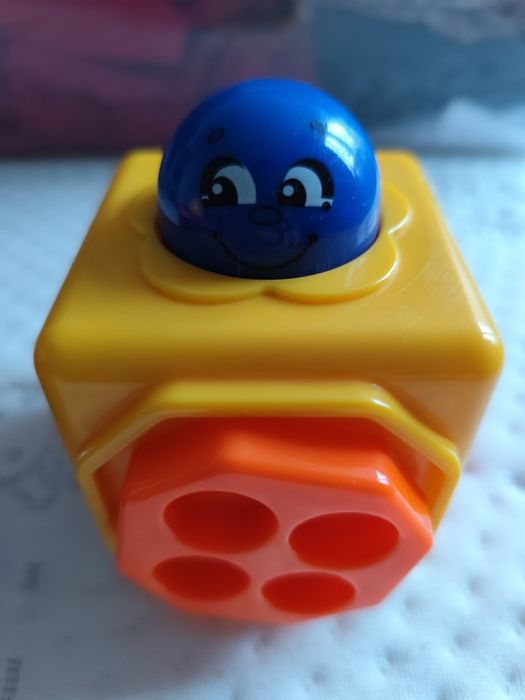 Fisher Price Aktywne Klocki nr 3 interaktywne dziecko niemowlę kostki