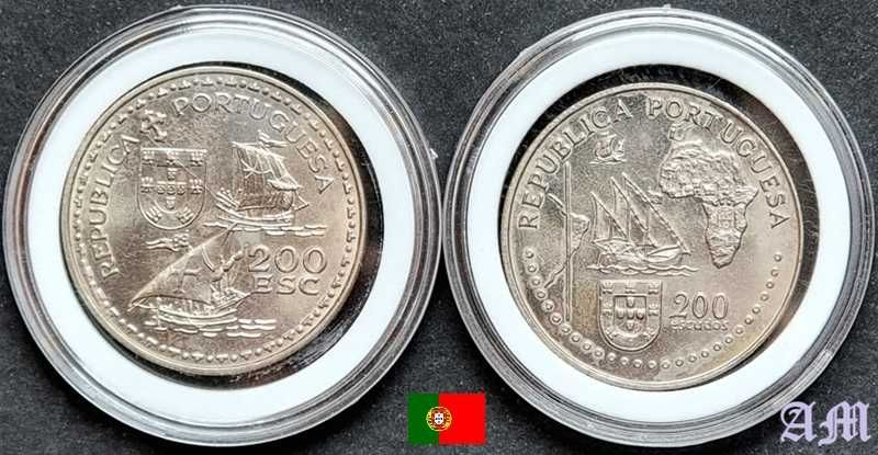 Portugal 2 Moedas 200$ Escudos 1994