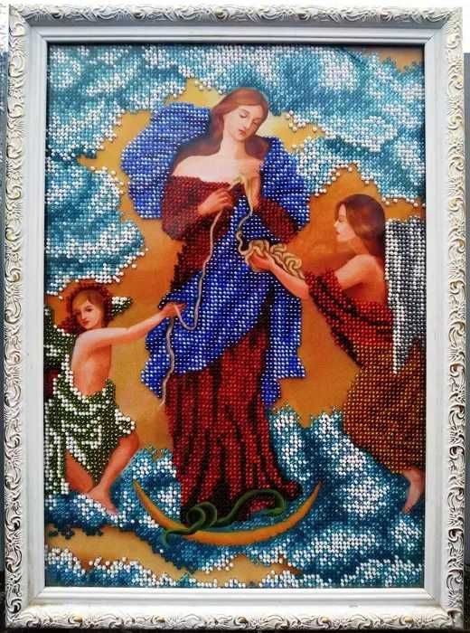 Obrazy wyszywany ręcznie koralikami