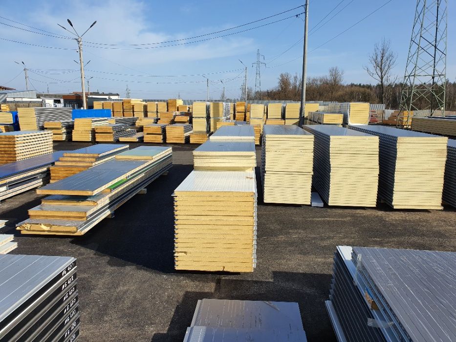 Płyta warstwowa Obornicka Ścienna Dachowa Płyty  Prekon DREWNOPODOBNE