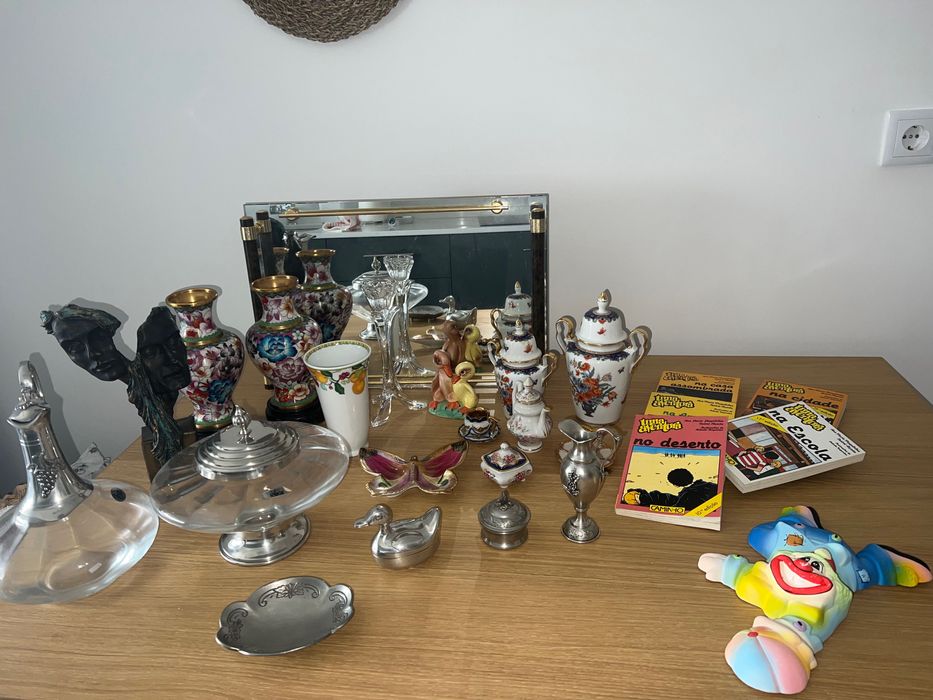 Conjunto de peças decorativas