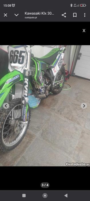 Mota Kawasaki KLX300