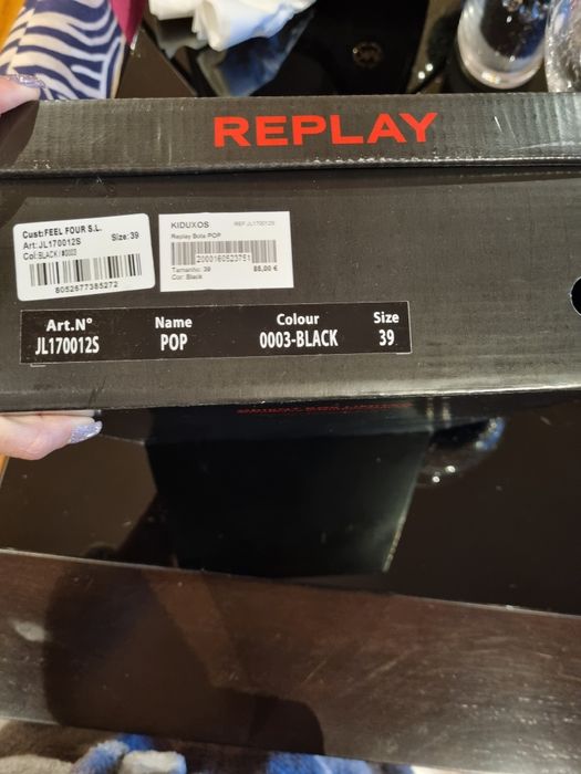 Botas Replay novas
