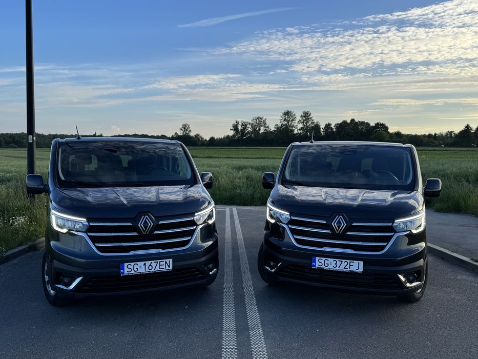 Wynajem 9-osobowego Renault Trafic -  od 240 zł/doba