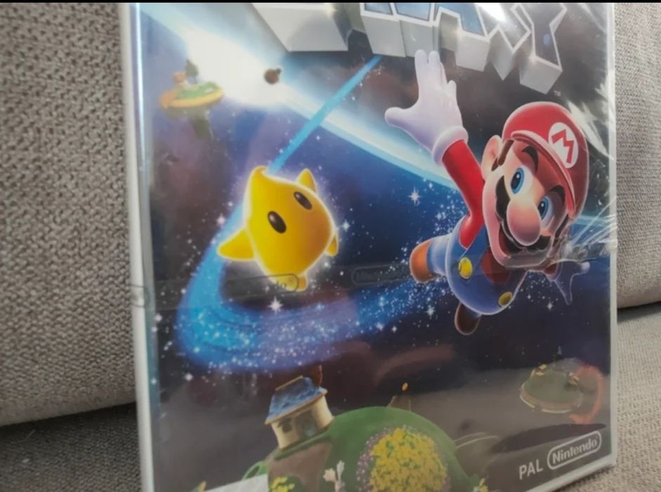 Super Mario Galaxy Wii & Mario Party 8 Selados