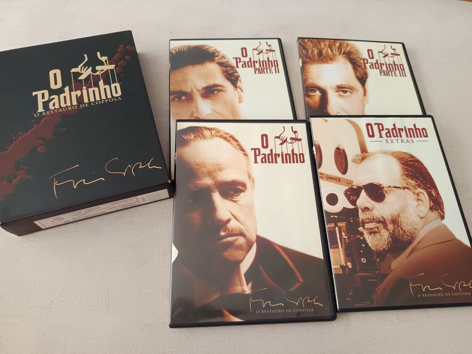 DVD coleção o padrinho
