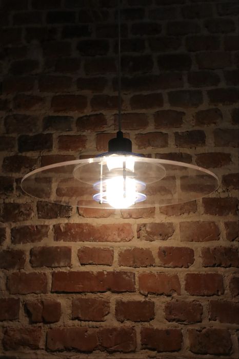 Duńska lampa sufitowa UFO space age mid century