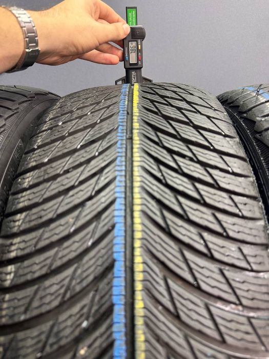 Шины БУ 255 40 225 45 R 18 Michelin pilot alpin 5 Разноширокий Зима