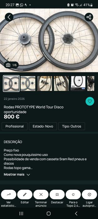 Acessórios para bicicletas oportunidades
