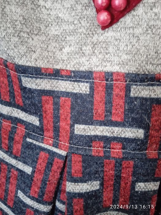 Тепленька дитяча сукня 116 р