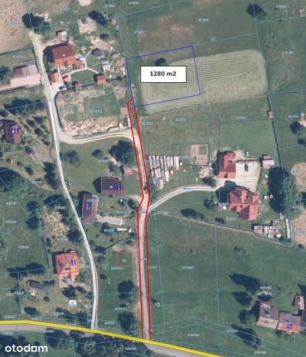 Działka budowlana Zawoja-Wełcza, widok na góry - Widok 3
